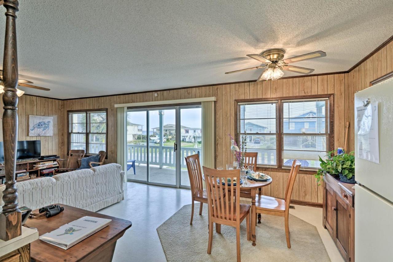 Pet-Friendly Second Row House Steps To Beach! Holden Beach Exterior foto