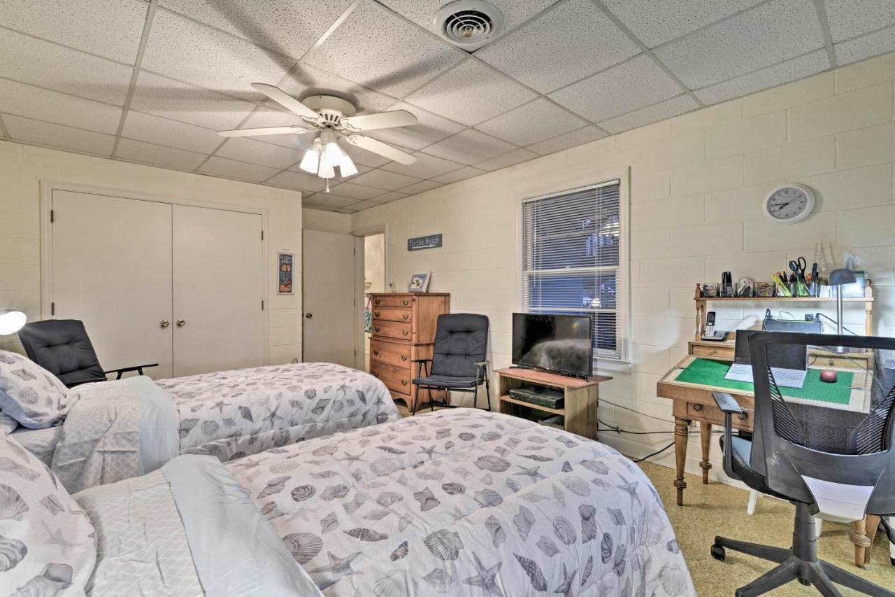 Pet-Friendly Second Row House Steps To Beach! Holden Beach Exterior foto